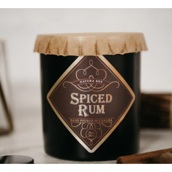 Man Candles - SPICED RUM - NATURA SOY